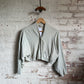 1980s Beige Bat Wing Cardigan Jumper
