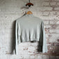 1980s Beige Bat Wing Cardigan Jumper