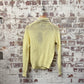 1960s Yellow British Wool Cardigan Jumper