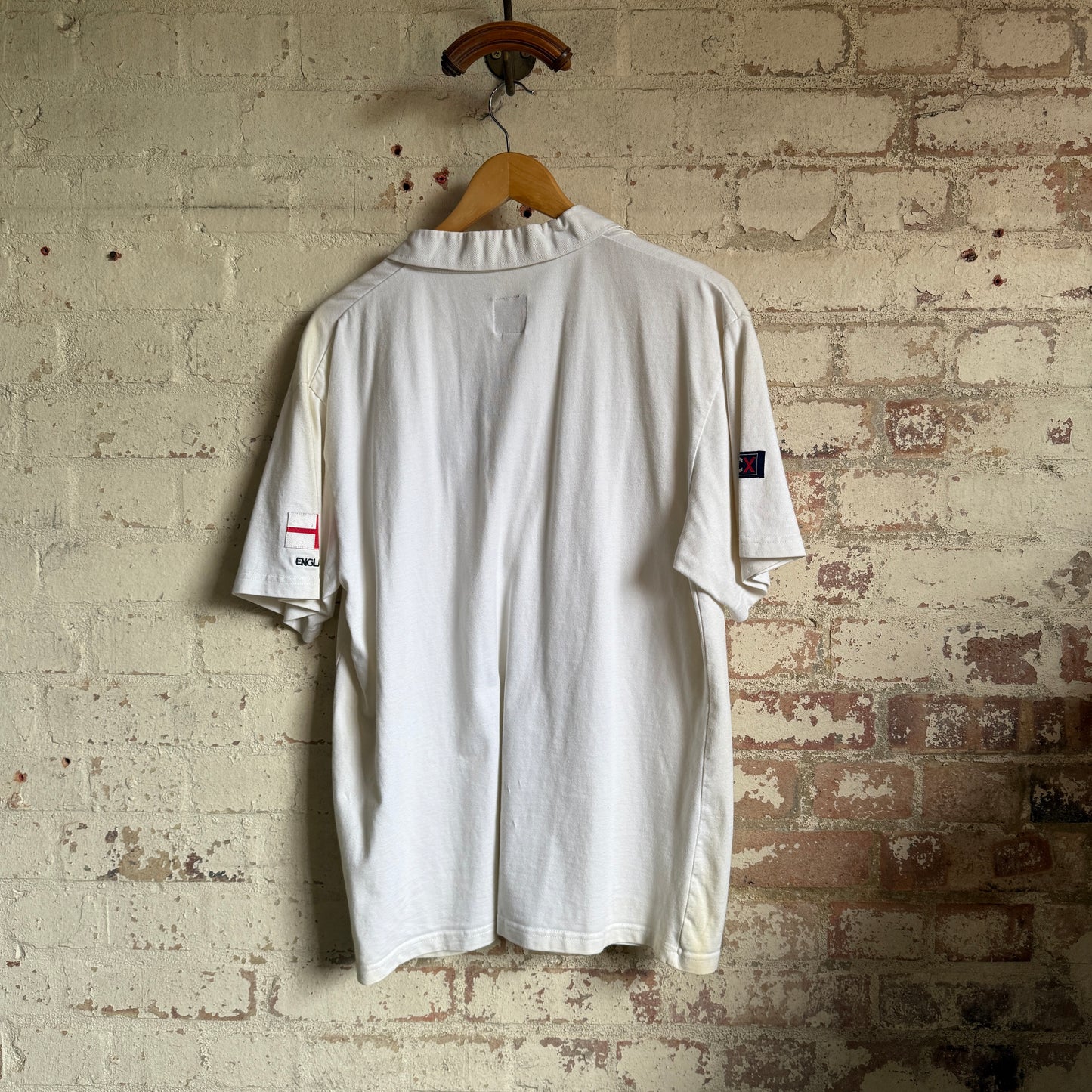 1990s White England Rugby Shirt