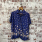 1980s Sun Flower Graphic Button Up Shirt