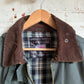 Vintage Green Wax British jacket Coat