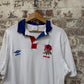 1990s Umbro England Rugby Shirt Top