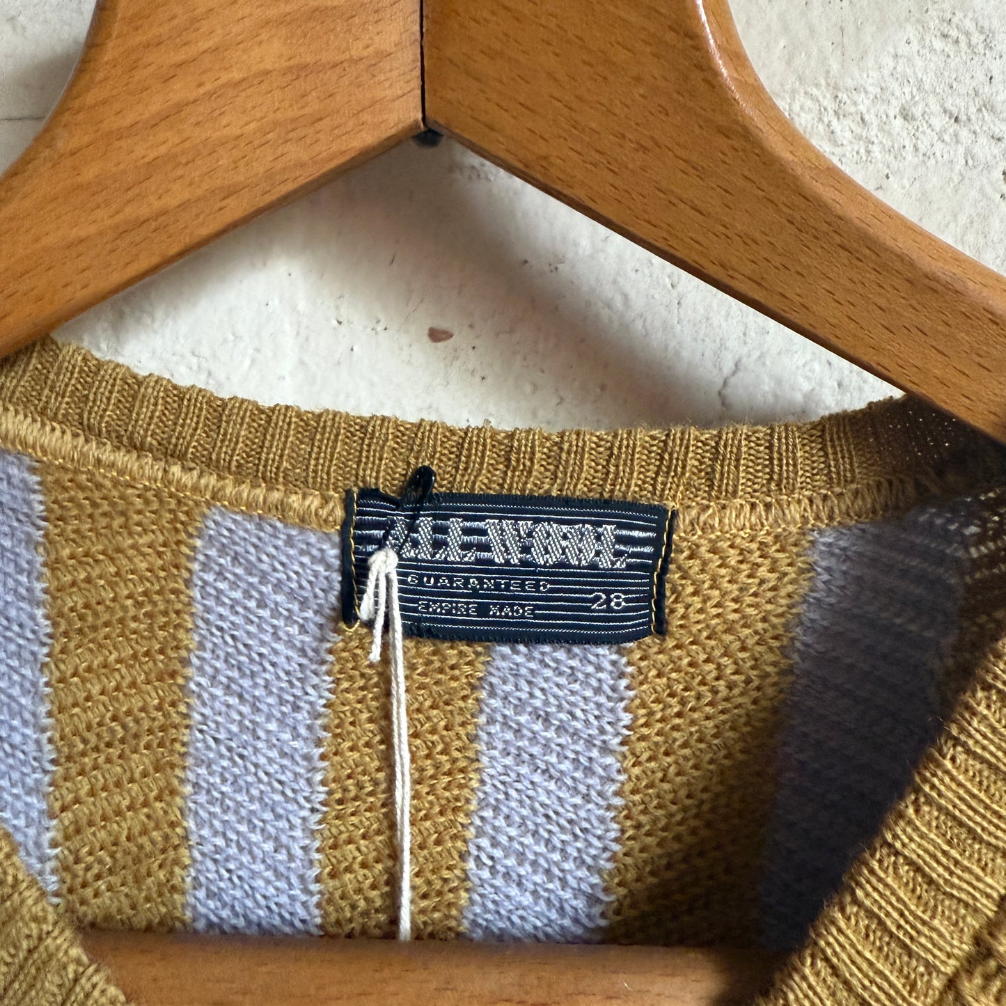 1970s Knitted Striped Jumper