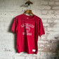 1970s Red Graphic College T-Shirt