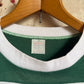 1970s White and Green Sports Graphic T-Shirt