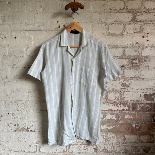1970s Pastel Striped British 'Hodges' Shirt
