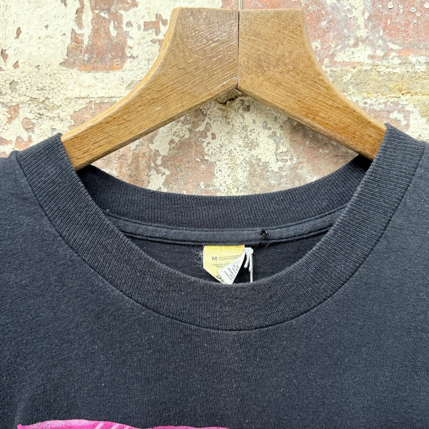 1990s Black Looney Tunes Crips Graphic T-Shirt
