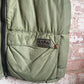 1980s Green British 'Survival Aids' Puffer Gilet Jacket