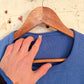 1970s Blue Blank Cotton T-Shirt