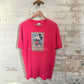 1990s Red Mickey Mouse Disney Graphic T-Shirt
