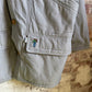 1980s Grey Levis Shearling Collar Coat
