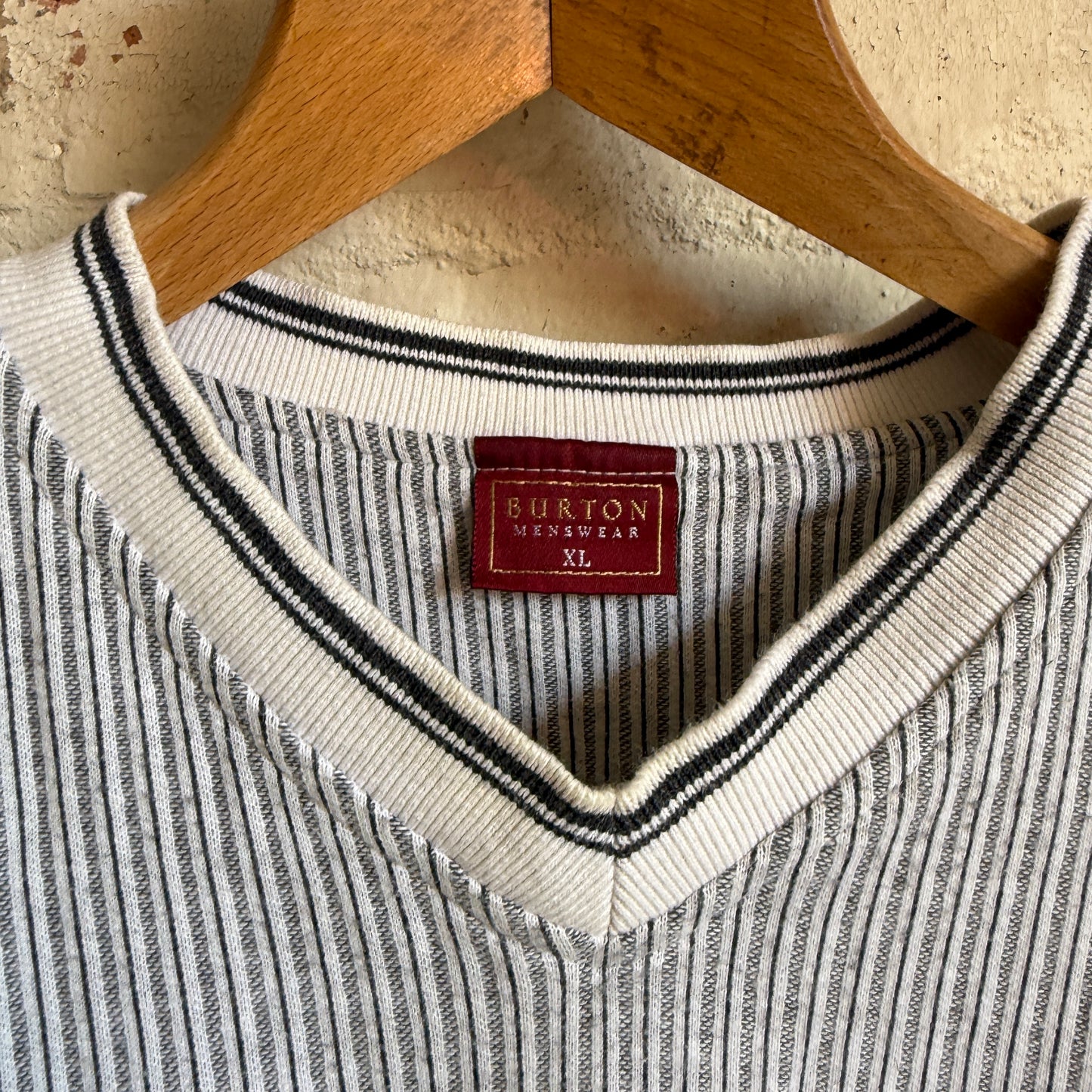 1990s Striped Knitted T-Shirt