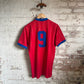 1990s Red Football Template Shirt