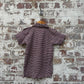1970s Red Knitted Polo Shirt Top with zip