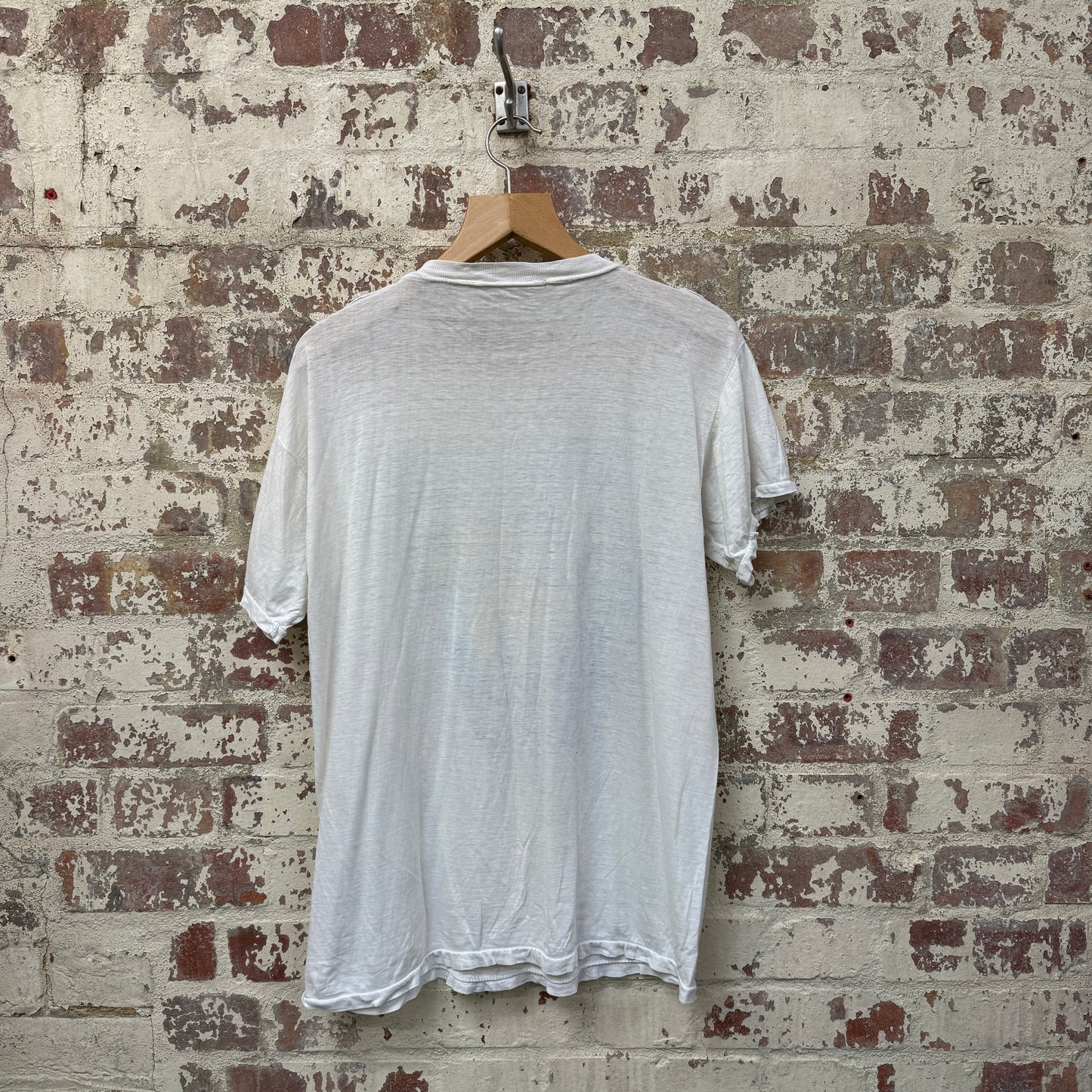 1980s 1985 White Graphic Star Trek Graphic T-Shirt
