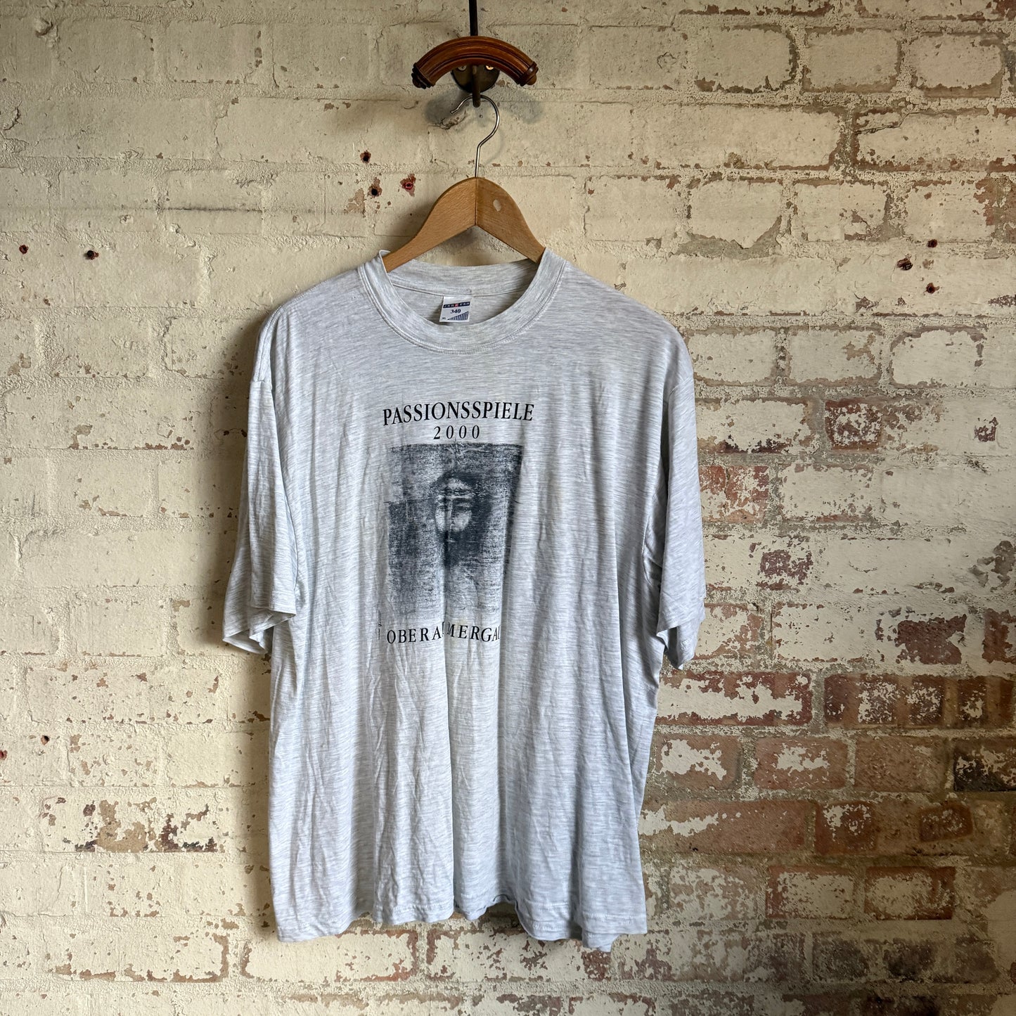 1990s Grey Graphic T-Shirt