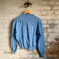 1960s Baby Blue Knitted Button Cardigan Jumper