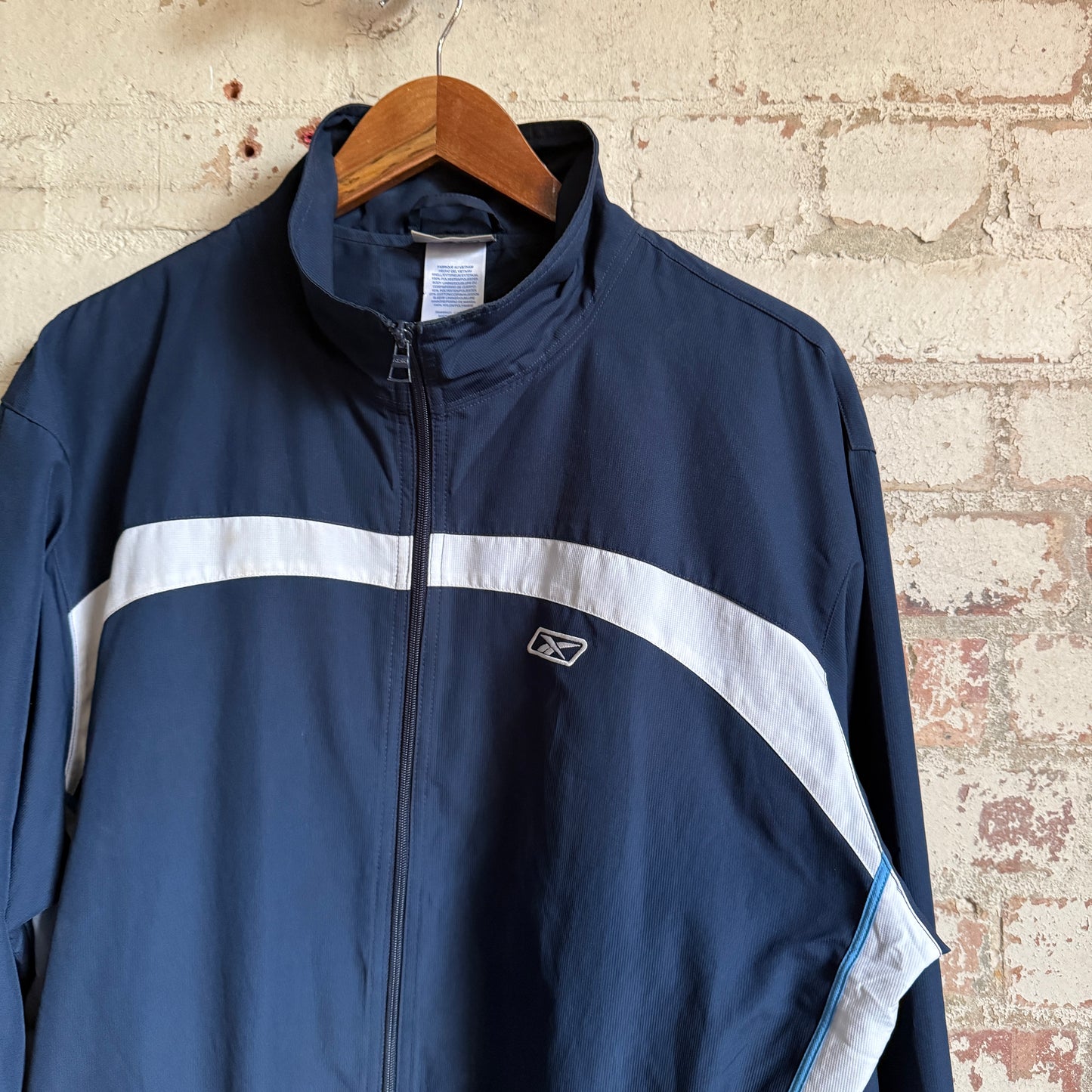 2000s Navy Reebok Track Top jacket