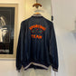 1980s Navy Embroidered Bomber Jacket
