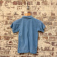 1970s Blue Towelling Zip Shirt