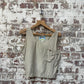 1970s Beige Silk 'Toy Girl' Blouse