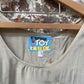 1970s Beige Silk 'Toy Girl' Blouse