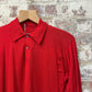 1960s Red Knitted British Long Sleeve Shirt