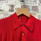 1960s Red Knitted British Long Sleeve Shirt