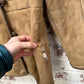 1970s Suede Shearling Leather Jacket