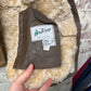1970s Suede Shearling Leather Jacket
