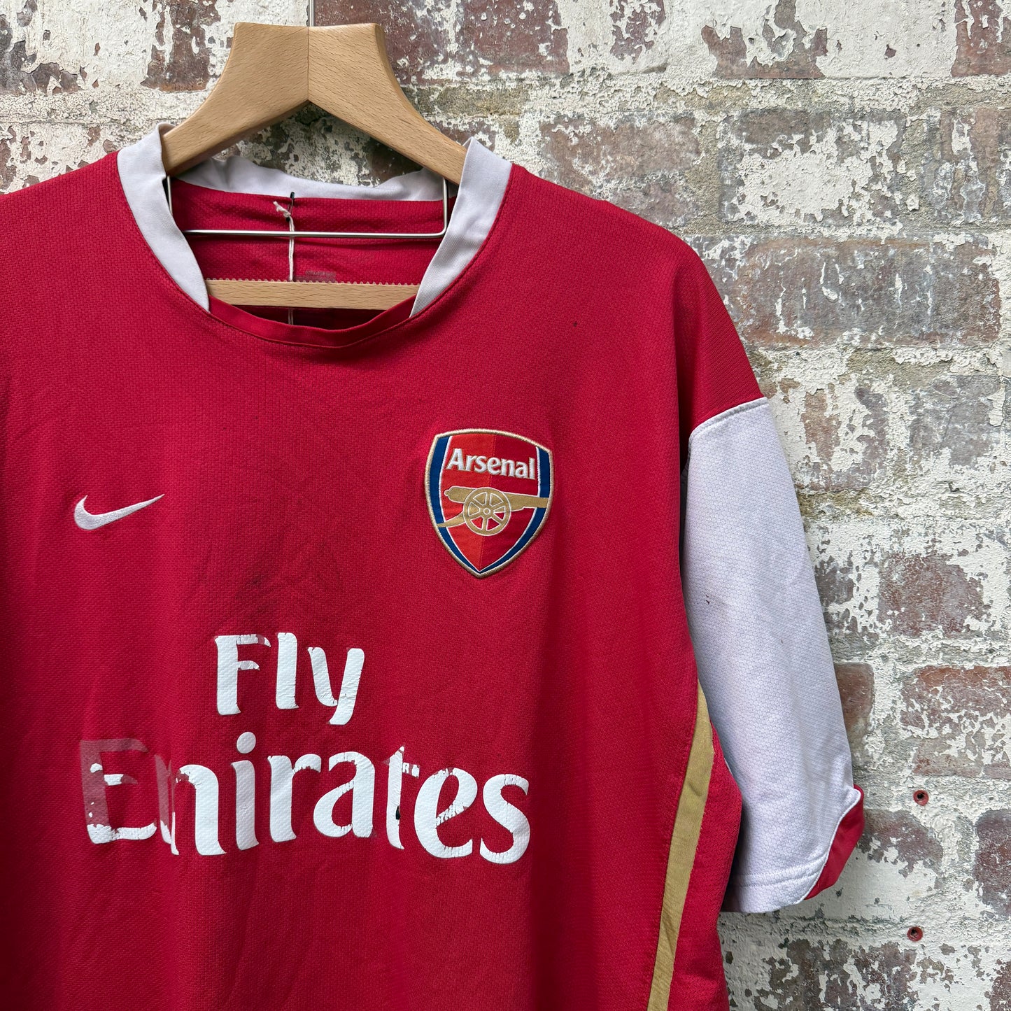 2010-2011 Red Nike Arsenal Home Football Kit shirt