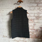 1980s Green Knitted Padded Shooting Gilet