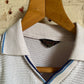 1970s White Timex Unusual British Polo Shirt Top