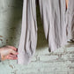 1950s 1960s Beige British Rayon Blouse Shirt