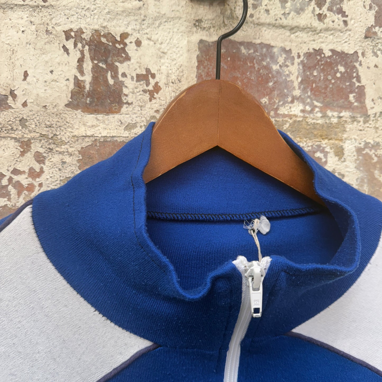 1980s Blue Puma Zip Up Track Top