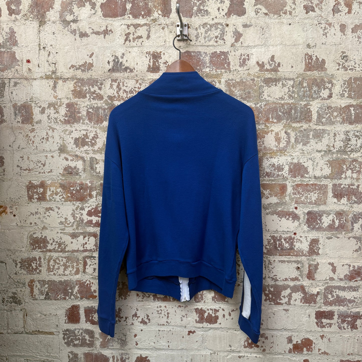 1980s Blue Puma Zip Up Track Top