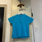 Kids Blue Button Polo Shirt