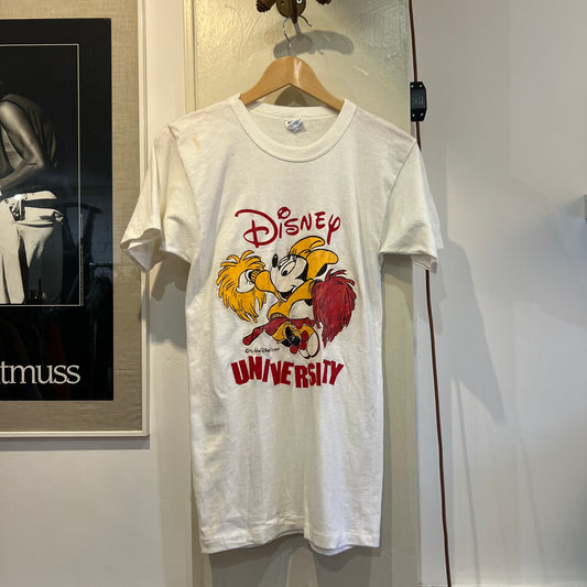 1970s White Disney Champion Graphic T-Shirt
