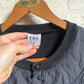 1980s Black Padded Design Sweatshirt