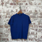 1970s Navy Knitted Zip Shirt