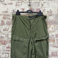 1970s Green US Military Chemical Work Trousers