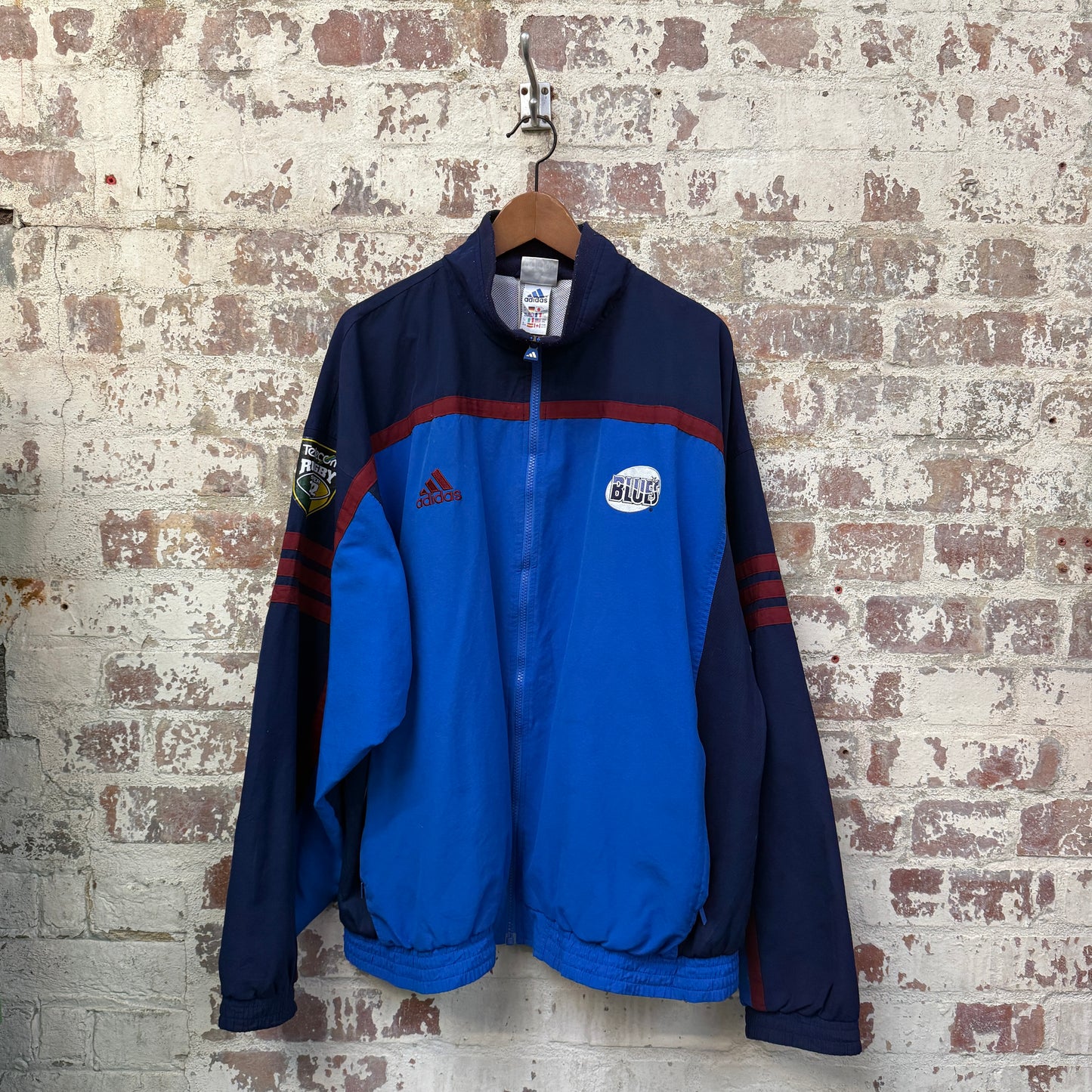 1990s Blue Adidas Ford Track Top Jacket