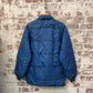 1960s Blue Puffer Down Jacket Coat