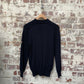 1980s Navy Fila Wool Knitted Track top Jumper