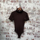 1970s Brown Knitted Body Suit