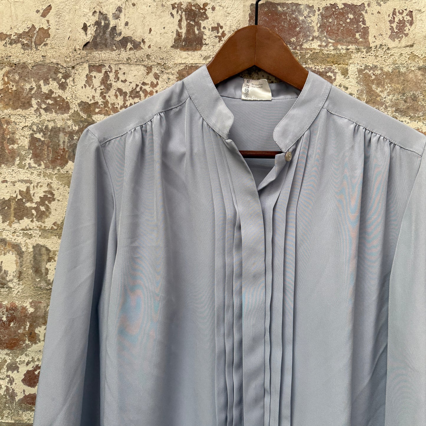 1980s Grey 'Spectrum' Button Up Shirt