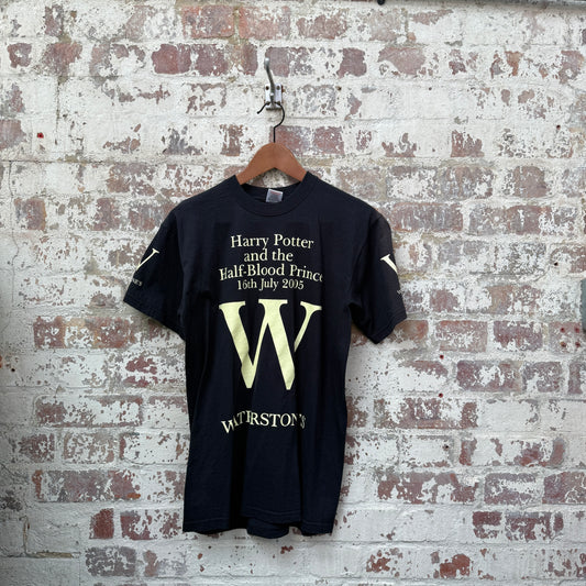 2000s Black Harry Potter Graphic T-Shirt