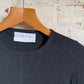 1970s Black Long Sleeve Blank Top