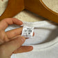 1970s White Blank Cotton T-Shirt